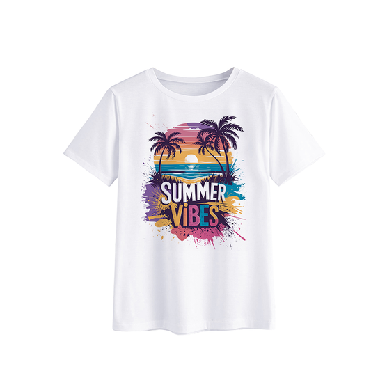 Summer Vibes Graphic T-Shirt for Casual Wear