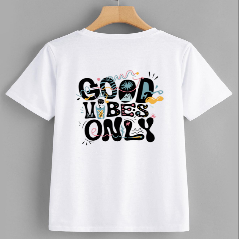 Good Vibes Only Graphic T-Shirt