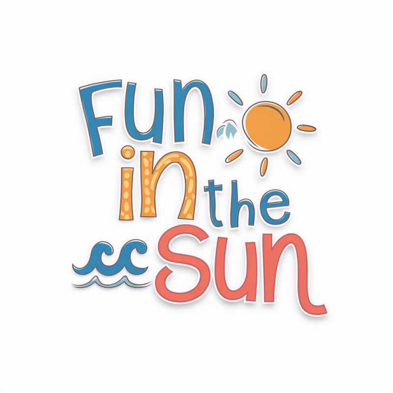 Fun in the Sun Graphic T-Shirt