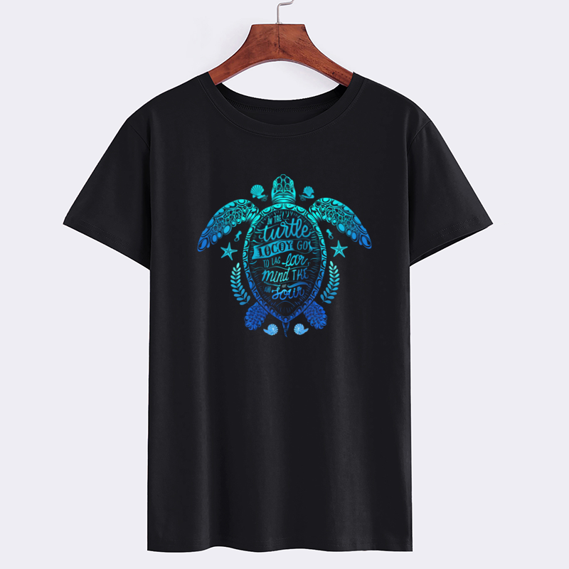 Ocean Turtle Graphic T-Shirt