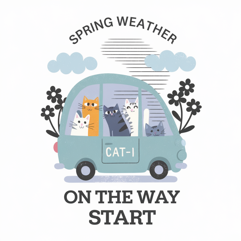 CAT-I Spring Weather Graphic T-Shirt