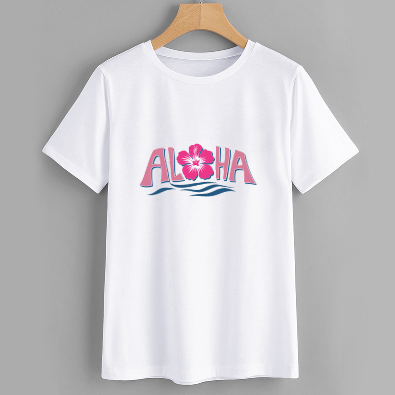 Aloha Floral Graphic T-Shirt