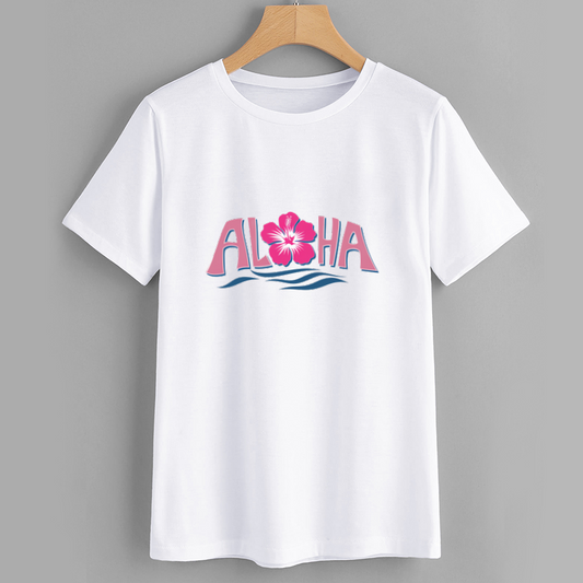 Aloha Floral Graphic T-Shirt