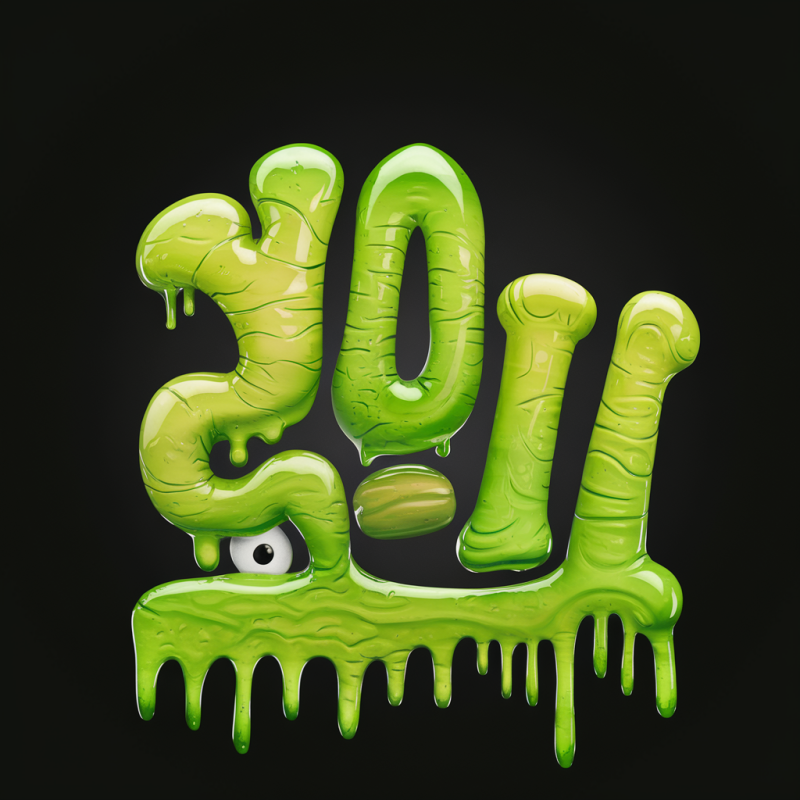 Slime Drip Graphic T-Shirt