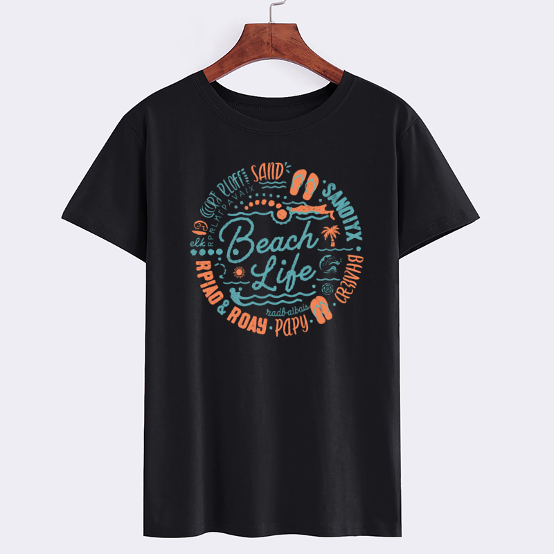 Beach Life Graphic T-Shirt for Men