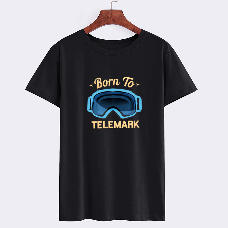 Born To Telemark Skiing T-Shirt