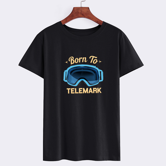 Born To Telemark Skiing T-Shirt