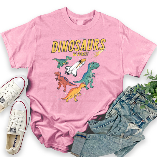 Dinosaurs in Space T-Shirt