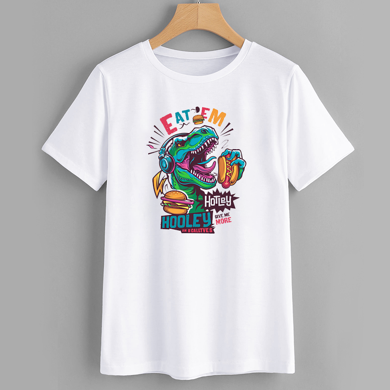 Dino Munchies T-Shirt - Eat 'Em Hotley Graphic Tee