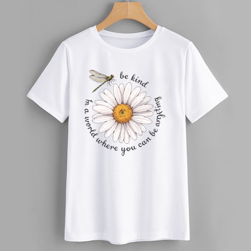 Floral Be Kind Graphic T-Shirt