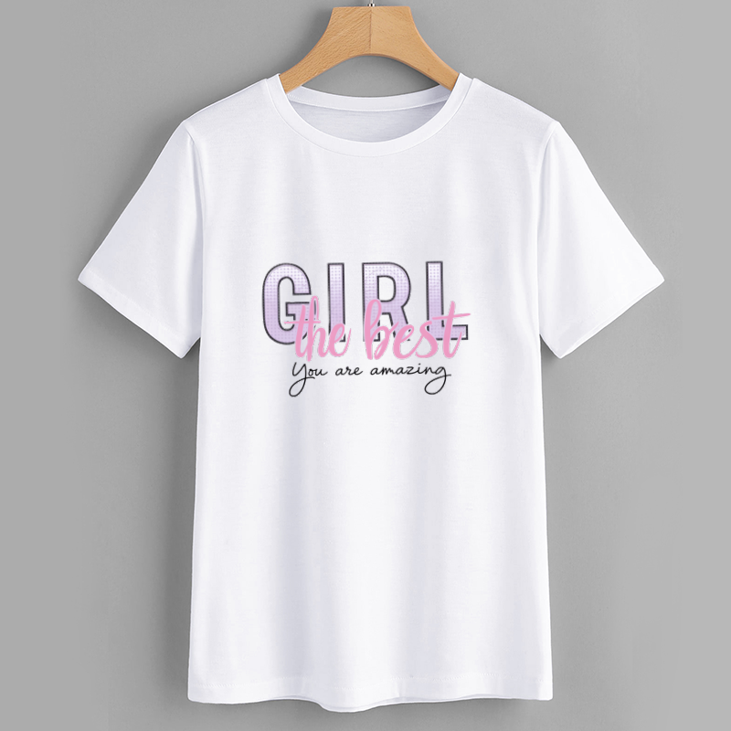 Inspirational Girl Graphic T-Shirt - You Are Amazing