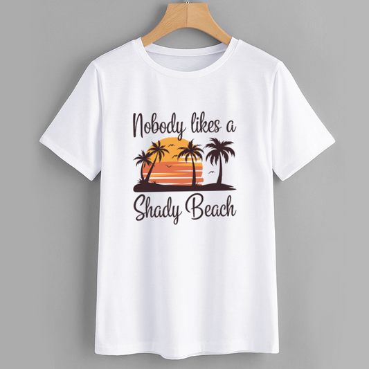 Nobody Likes a Shady Beach Graphic T-Shirt