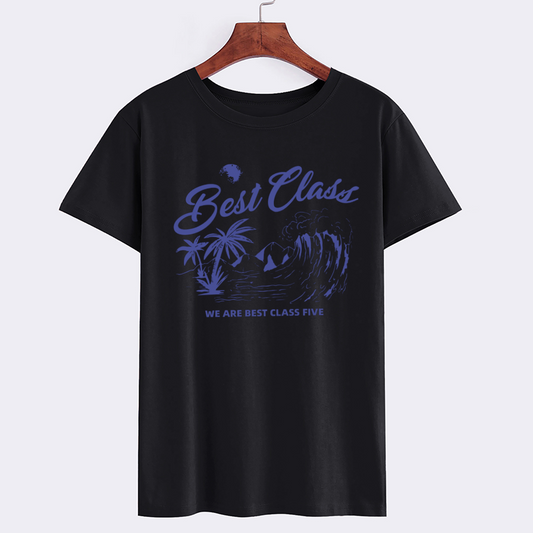 Best Class Graphic Black T-Shirt